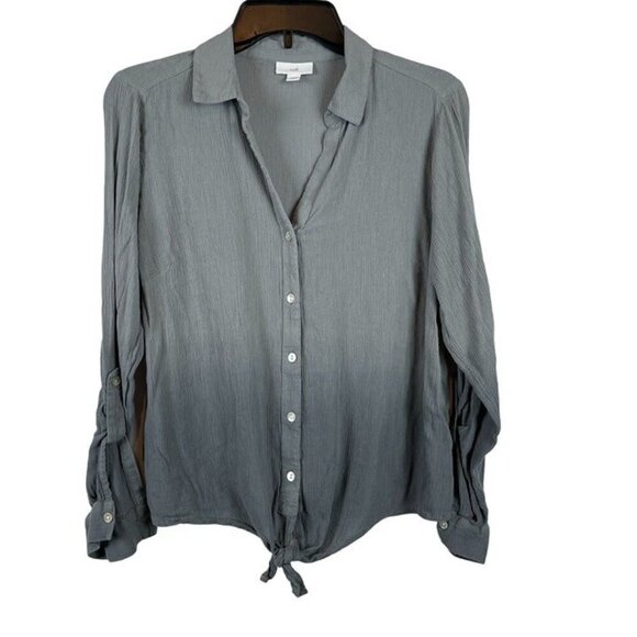 J.Jill Women Long Sleeve Button-Down Shirt Size S - Picture 1 of 6